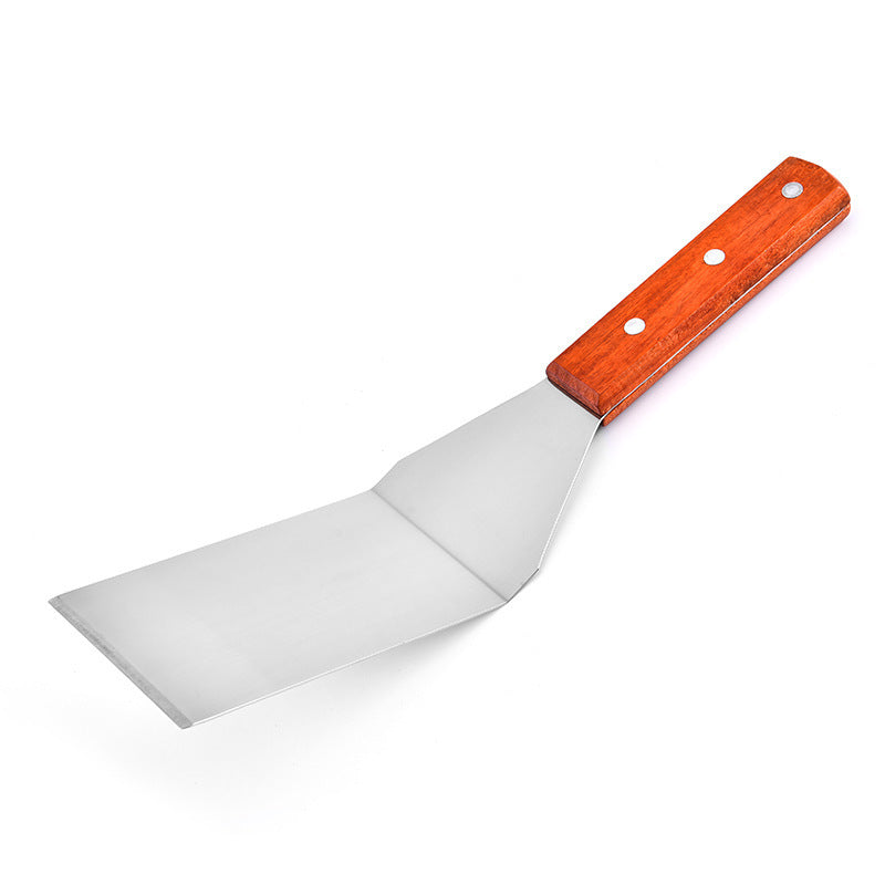 Stainless Steel Kitchen Shovel With Wooden Handle