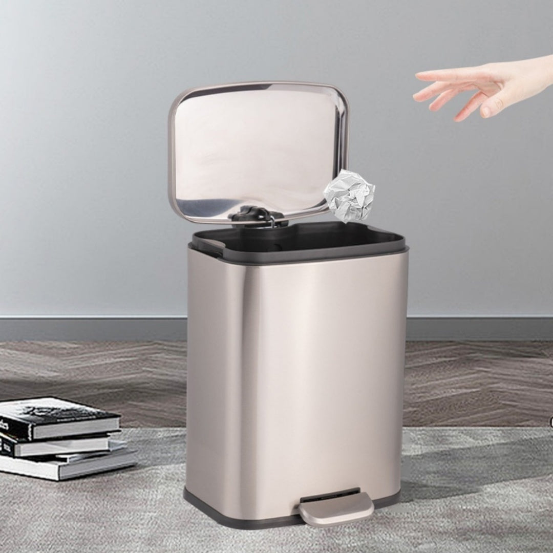 Stainless Steel Trash Can Kitchen Hygiene