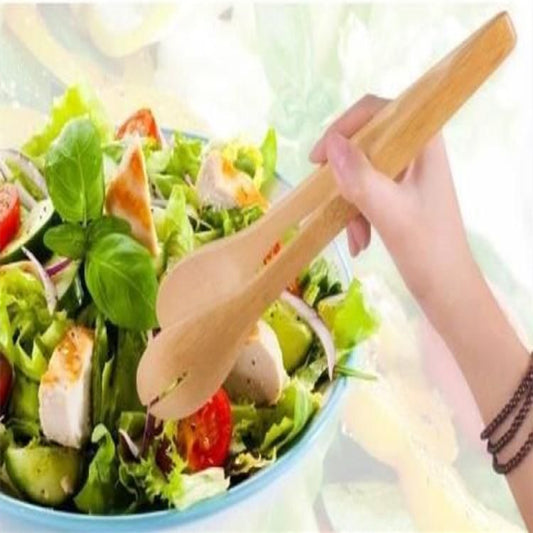 Lengthened Wood 30CM Kitchen Bamboo Food Clip